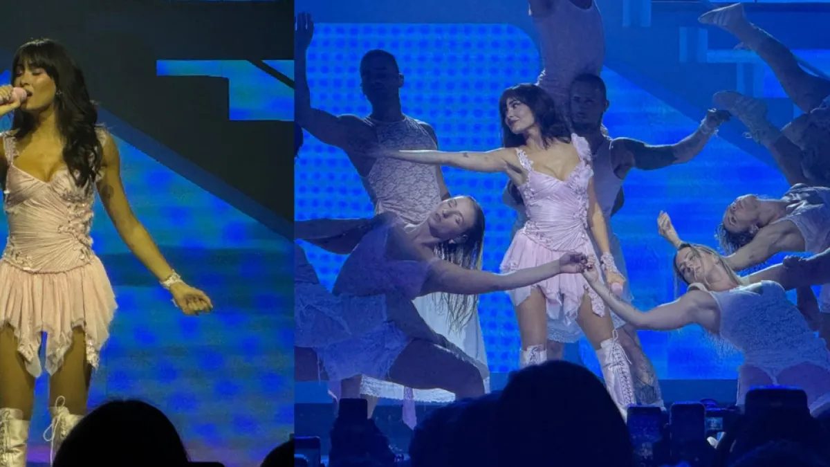 Aitana en concierto en Bogotá