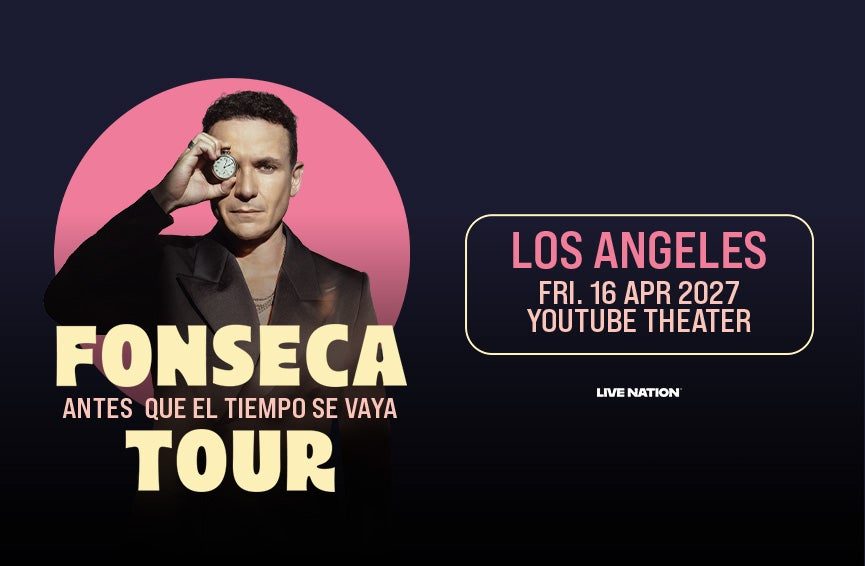 Fonseca presenta los detalles de la gira de Fonseca y su nuevo álbum