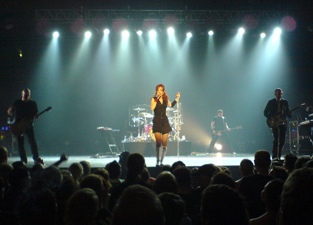 Imagen de Garbage en concierto