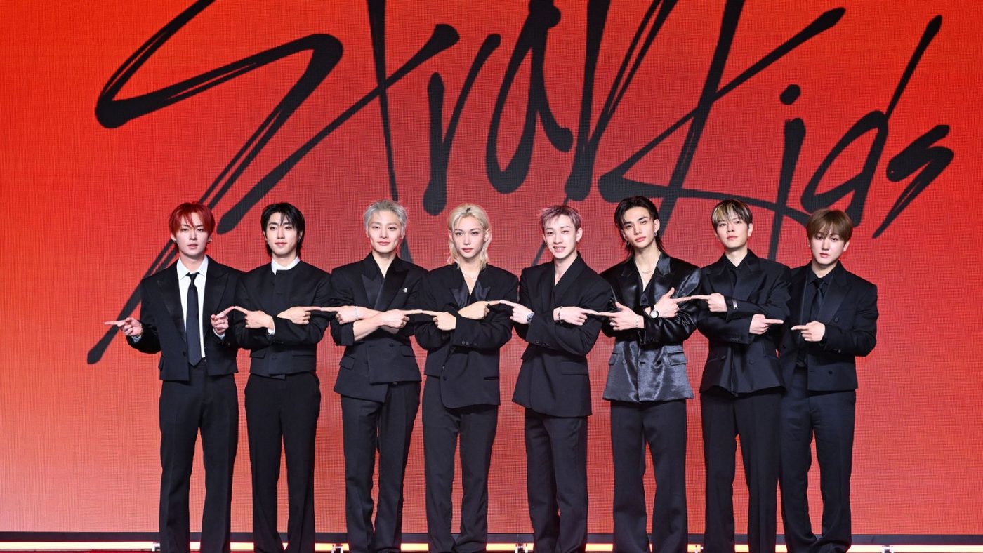 Stray Kids en conferencia de prensa para 'This & That'