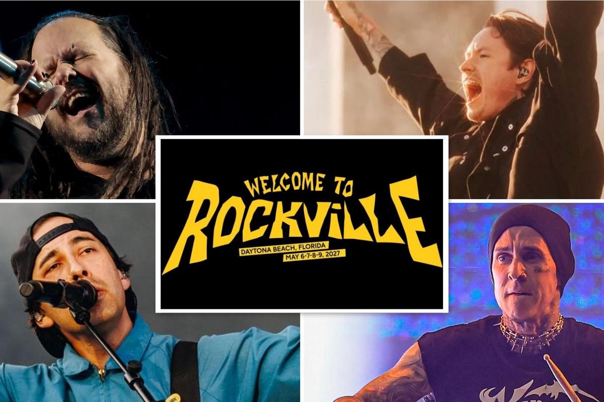 Cartel de Welcome to Rockville 2027 con los headliners del festival